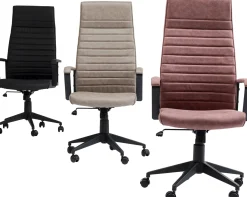 Hot KARE Design Krzesło biurowe Labora High 58x128 cm czarne - KARE