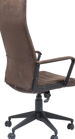 Clearance KARE Design Krzesło biurowe Labora High 56x128 cm brązowe - KARE