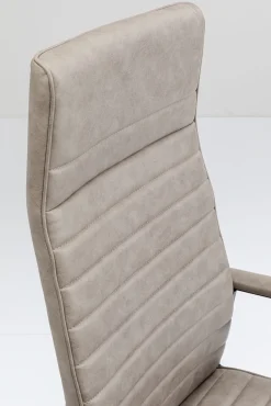 Fashion KARE Design Krzesło biurowe Labora High 58x128 cm beżowe - KARE