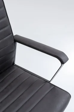 Fashion KARE Design Krzesło biurowe Labora 57x105 cm czarne - KARE