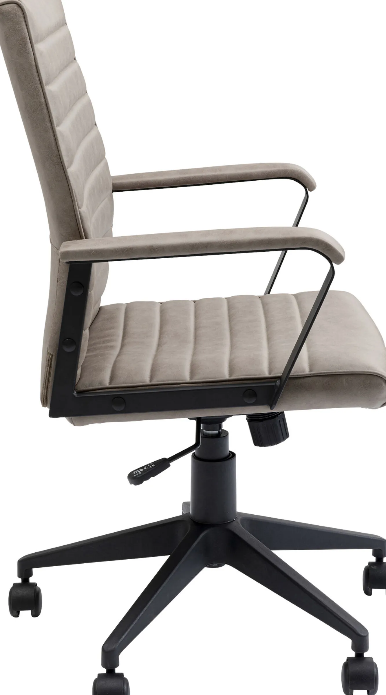 Clearance KARE Design Krzesło biurowe Labora 57x105 cm beżowe - KARE