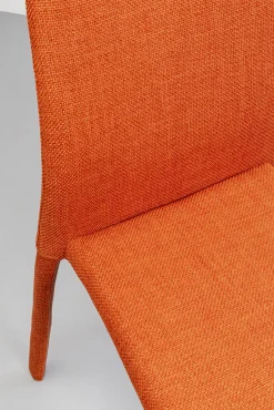 New KARE Design Krzesło do jadalni tapicerowane pomarańczowe 48x93 cm - KARE