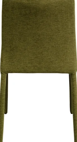 Hot KARE Design Krzesło do jadalni tapicerowane ciemnozielone 48x93 cm - KARE