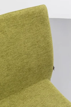 Hot KARE Design Krzesło do jadalni tapicerowane ciemnozielone 48x93 cm - KARE