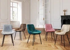 Discount KARE Design Krzesło East Side 48x83 cm brązowe - KARE