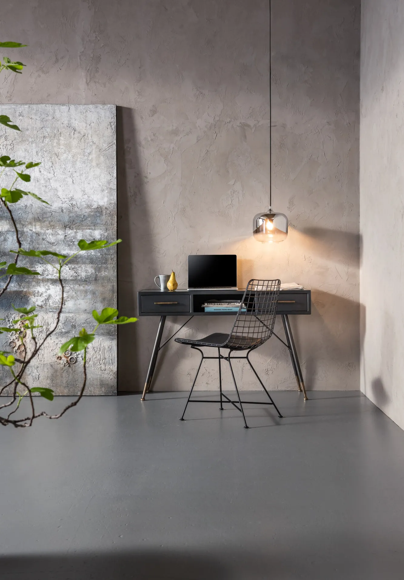 Clearance KARE Design Krzesło Grid 48x86 cm czarne - KARE