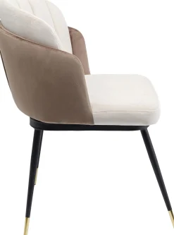 Clearance KARE Design Krzesło Hojas 52x80 cm beżowe - KARE