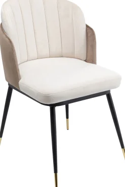 Clearance KARE Design Krzesło Hojas 52x80 cm beżowe - KARE