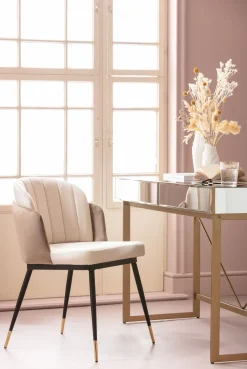 Clearance KARE Design Krzesło Hojas 52x80 cm beżowe - KARE