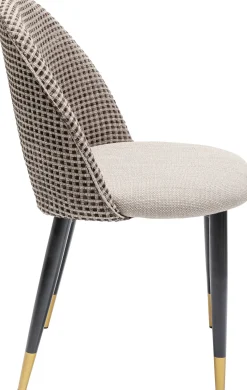 Sale KARE Design Krzesło Hudson 47x83 cm beżowe - KARE