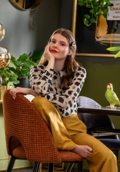 Online KARE Design Krzesło Hudson 47x83 cm pomarańczowe - KARE