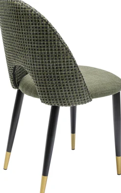 Fashion KARE Design Krzesło Hudson 47x83 cm zielone - KARE