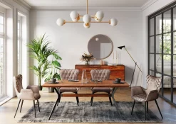 New KARE Design Krzesło Marshall Velvet 57x89 cm szare - KARE