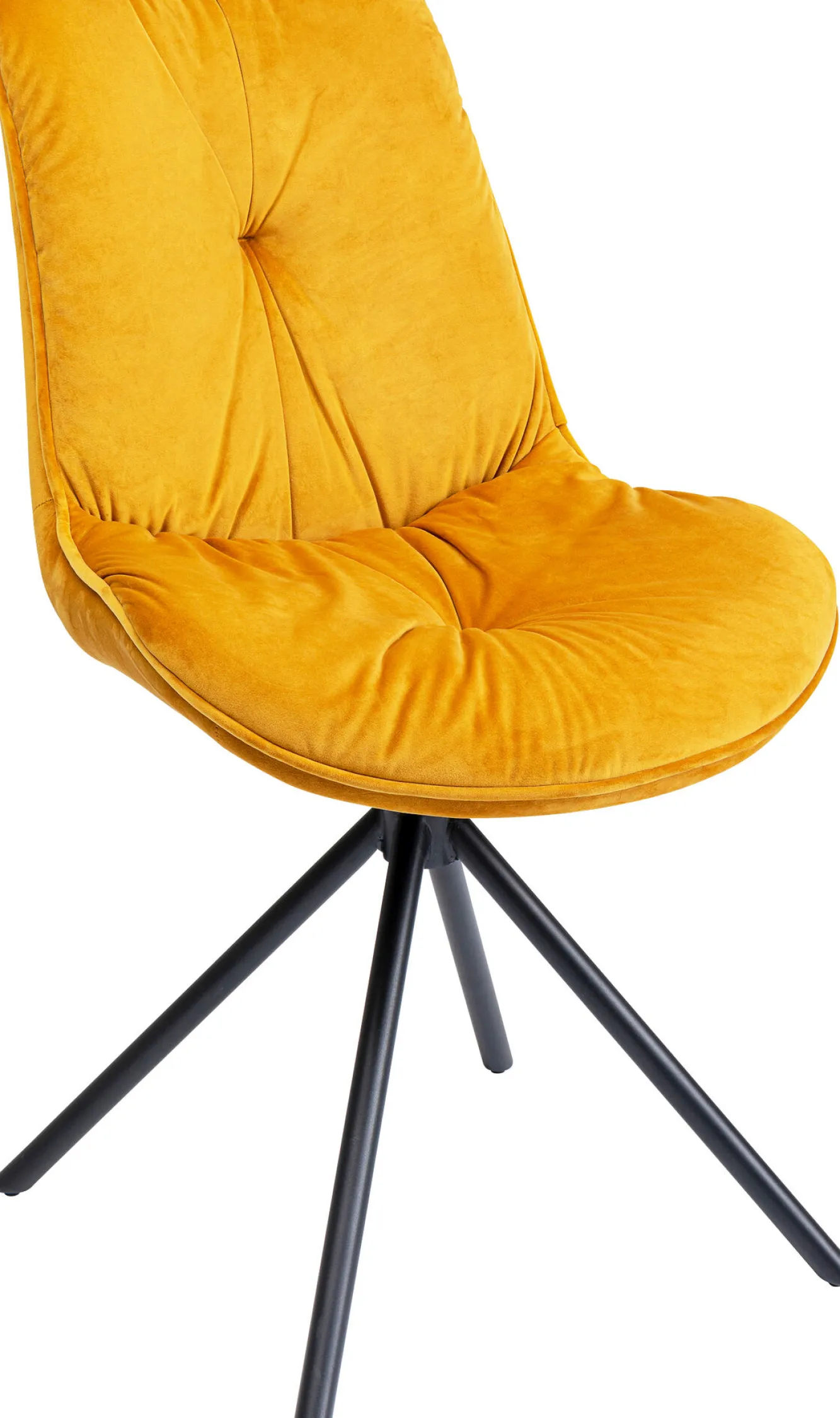 Hot KARE Design Krzesło Mila 51x88 cm żółte - KARE