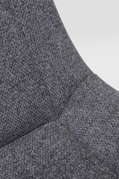 Discount KARE Design Krzesło obrotowe Baron 57x88 cm szare - KARE