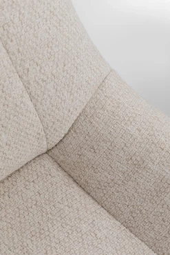 Sale KARE Design Krzesło obrotowe Baron 57x88 cm kremowe - KARE