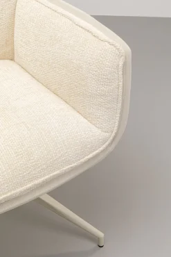 Online KARE Design Krzesło obrotowe Hilla białe - KARE