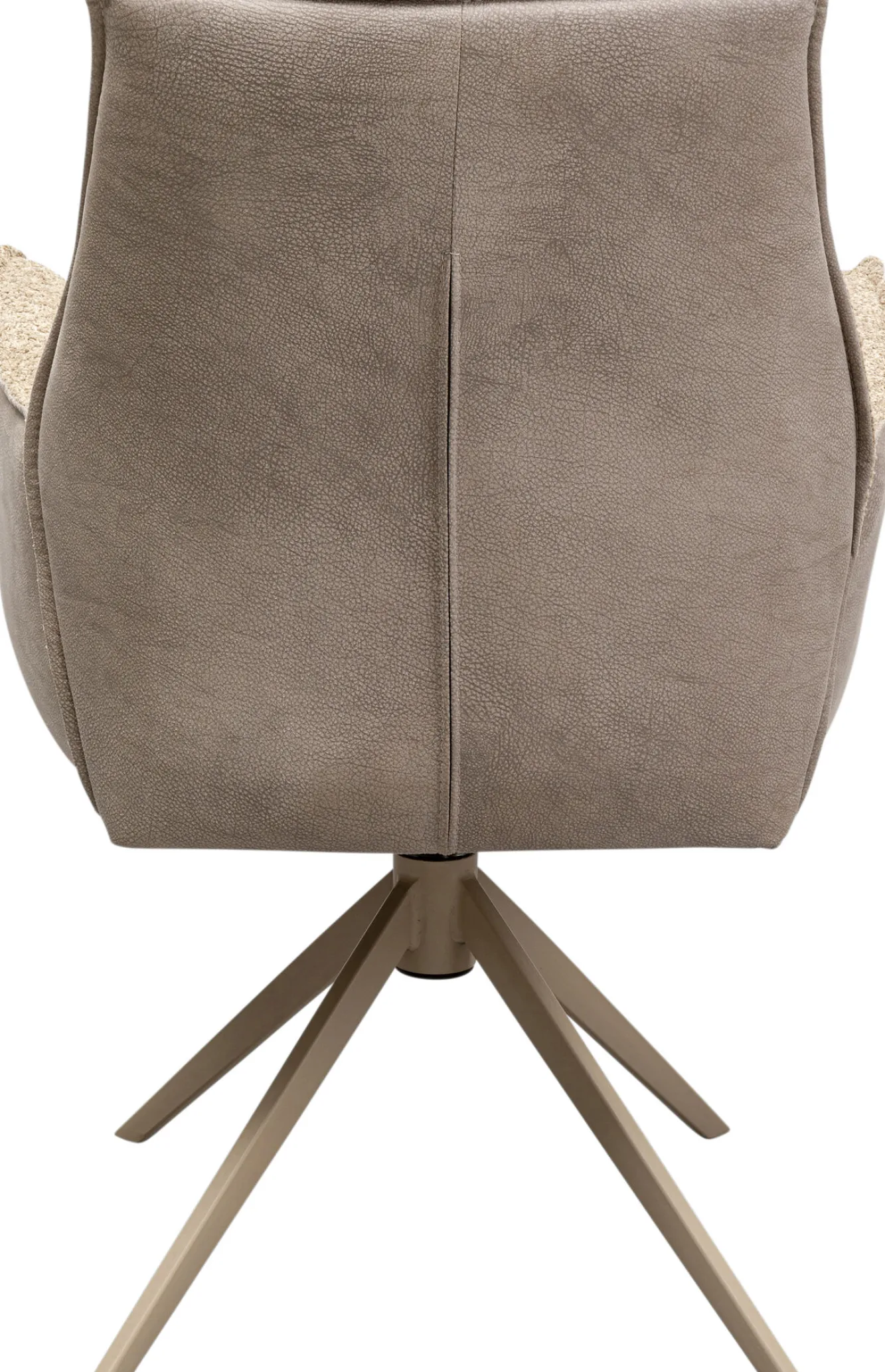 New KARE Design Krzesło obrotowe z podłokietnikami Liverpool greige - KARE