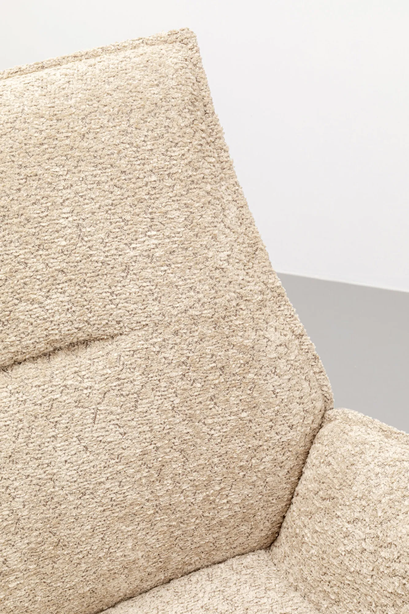 New KARE Design Krzesło obrotowe z podłokietnikami Liverpool greige - KARE