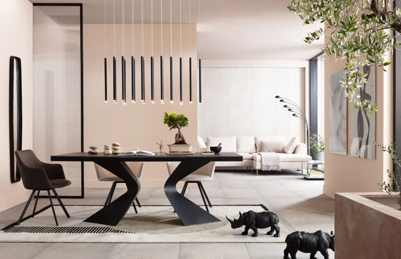 Best KARE Design Krzesło obrotowe z podłokietnikami Coco 53x84 cm kremowe - KARE