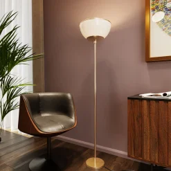 Best KARE Design Krzesło obrotowe z podłokietnikami Club 54 62x68 cm czarno-brązowe - KARE