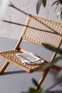 Online KARE Design Krzesło ogrodowe Copacabana 78x73 cm naturalne - KARE