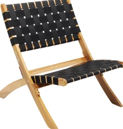 Outlet KARE Design Krzesło ogrodowe Ipanema 78x73 cm czarne - KARE