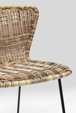 New KARE Design Krzesło ogrodowe Sansibar 53x78 cm brązowe - KARE