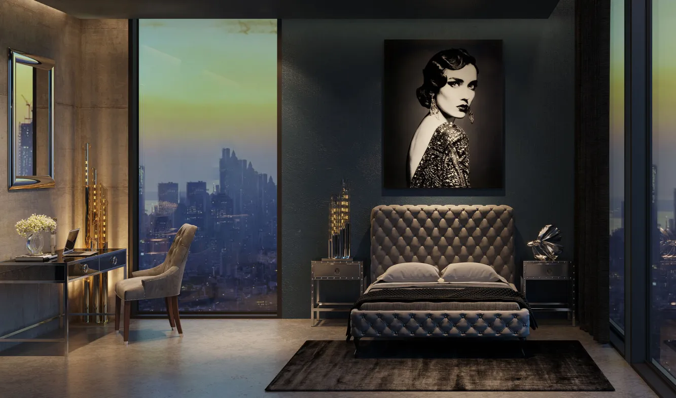 Online KARE Design Krzesło Prince 53x98 cm szare - KARE