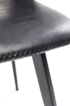Discount KARE Design Krzesło Reunion 57x77 cm czarne - KARE