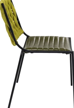 Clearance KARE Design Krzesło Two Face 52x88 cm zielone - KARE