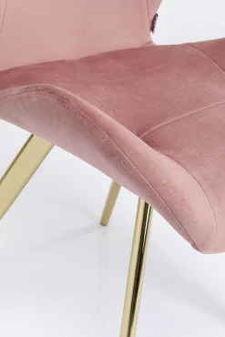 Clearance KARE Design Krzesło Viva 52x81 cm różowe - KARE