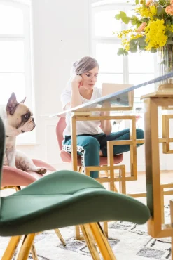 Best KARE Design Krzesło Viva 52x82 cm zielone - KARE