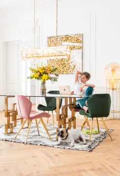 Best KARE Design Krzesło Viva 52x82 cm zielone - KARE