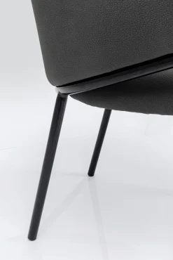 Best KARE Design Krzesło z podłokietnikami Boulevard 57x79 cm szare - KARE