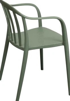 Online KARE Design Krzesło z podłokietnikami Flores Grey Green - KARE