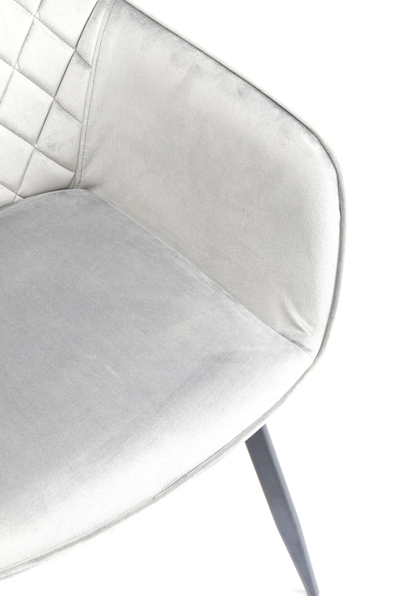 Fashion KARE Design Krzesło z podłokietnikami Kayla 59x89 cm szare - KARE