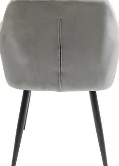 Best KARE Design Krzesło z podłokietnikami Kira 58x82 cm szare - KARE