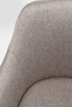 Fashion KARE Design Krzesło z podłokietnikami Lady Loco 62x83 cm taupe - KARE