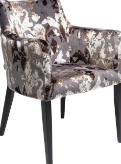 Sale KARE Design Krzesło z podłokietnikami Mode Sublime 60x87 cm kolorowe - KARE