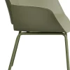 Fashion KARE Design Krzesło z podłokietnikami Madeira zielone - KARE