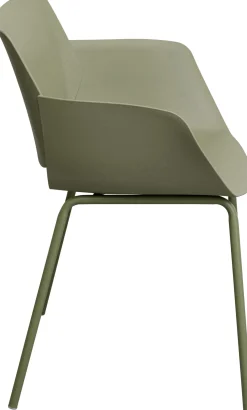 Fashion KARE Design Krzesło z podłokietnikami Madeira zielone - KARE