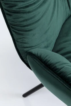 Best KARE Design Krzesło z podłokietnikami Mila 60x89 cm zielone - KARE