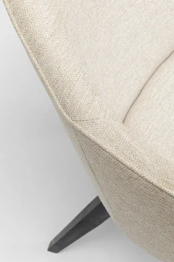 New KARE Design Krzesło z podłokietnikami Modino 57x82 cm kremowe - KARE