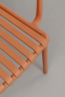 Best KARE Design Krzesło z podłokietnikami Porto Santo Terracotta - KARE