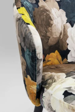 Sale KARE Design Krzesło z podłokietnikami Peony Yellow 56x77 cm - KARE