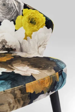 Sale KARE Design Krzesło z podłokietnikami Peony Yellow 56x77 cm - KARE
