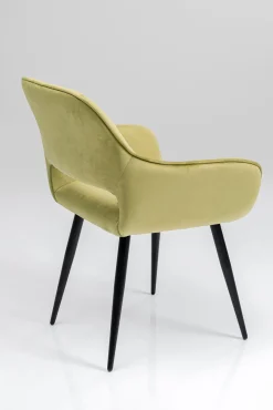 Best KARE Design Krzesło z podłokietnikami San Francisco 59x82 cm jasnozielone - KARE