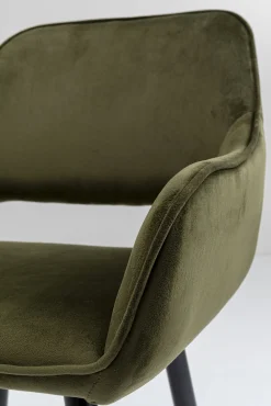 Best KARE Design Krzesło z podłokietnikami San Francisco 59x82 cm ciemnozielone - KARE