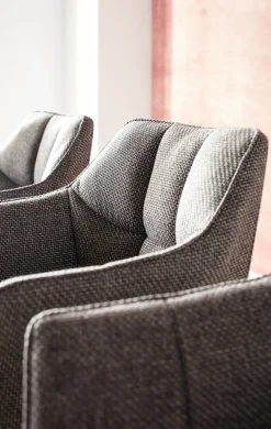 Sale KARE Design Krzesło z podłokietnikami Thinktank 63x84 cm szare - KARE